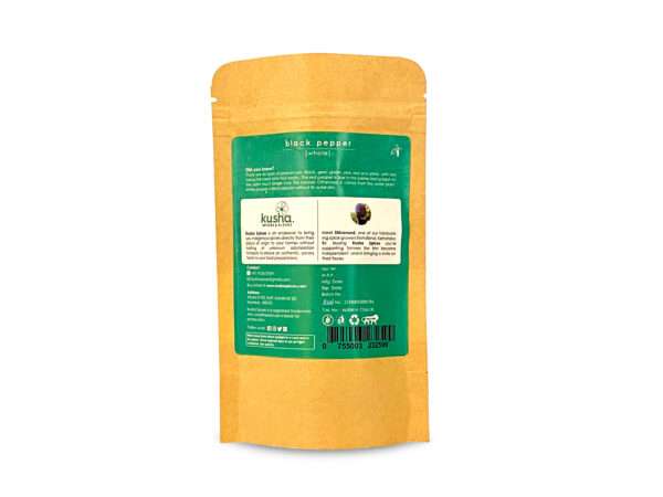 Kusha Black Pepper - Whole - Image 3
