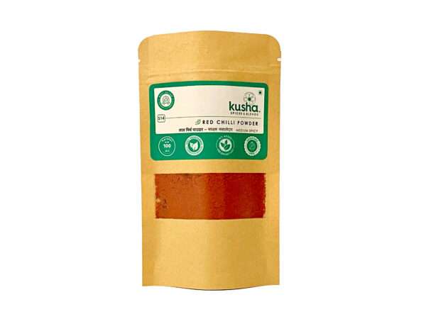 Kusha Red Chilli Powder [Guntur] - Medium Spicy - Image 2