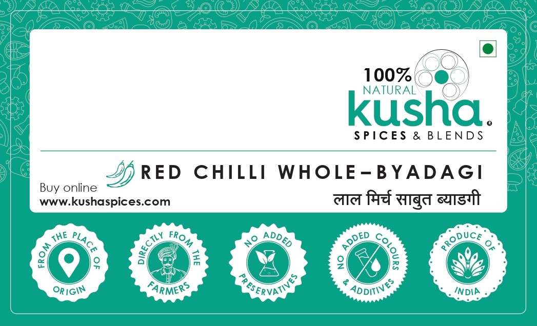 Kusha Red Chillies Whole - Byadagi - Image 4