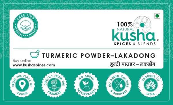 Kusha Turmeric Powder - Lakadong [Medical Haldi] - Image 5