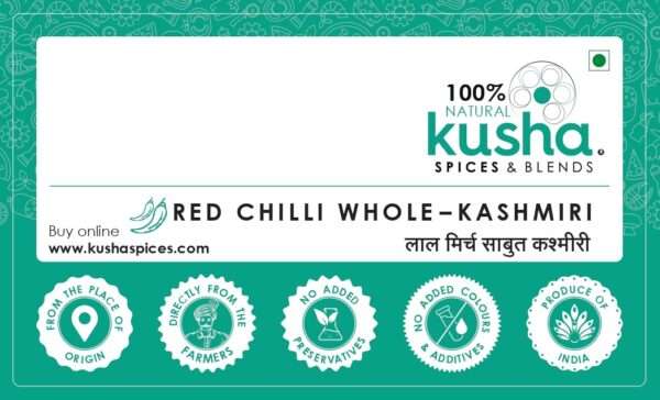Kusha Red Chillies Whole - Kashmiri - Image 5
