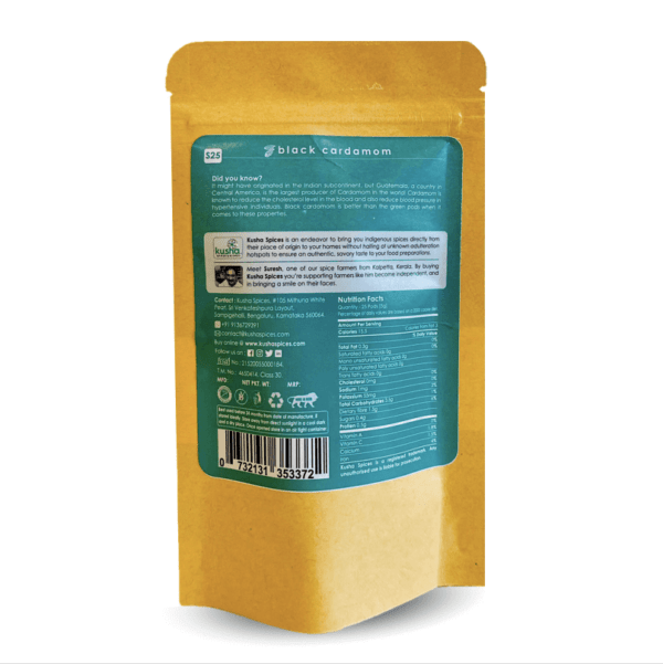 Kusha Black Cardamom - Image 3
