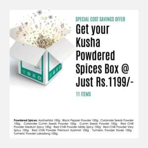 Kusha Powdered Spices Box
