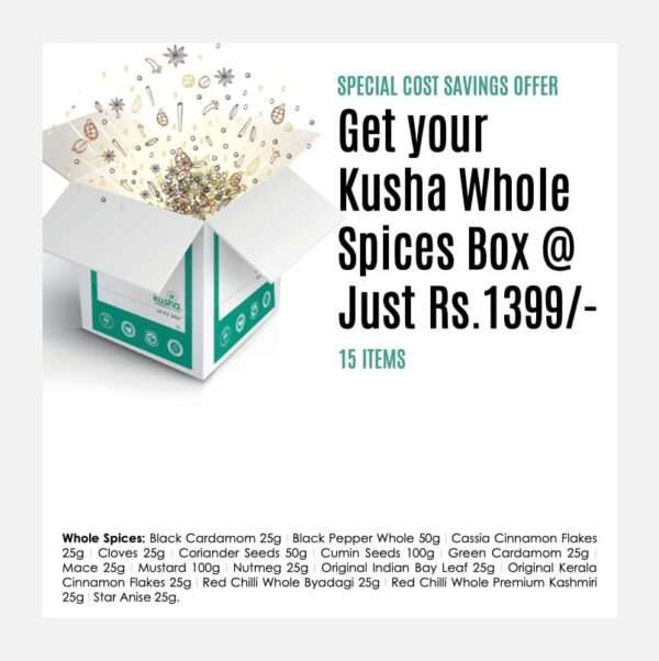 Kusha Whole Spices Box