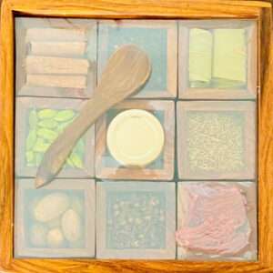 Sesame Wood Exotic Spices Gift Box